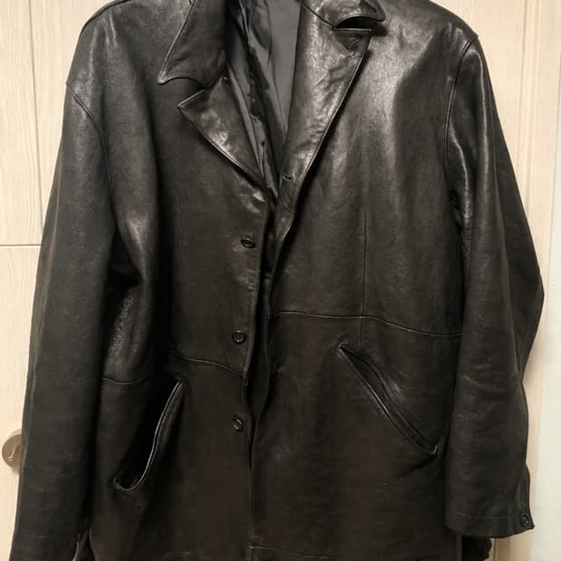 유스 워시드 레더 L