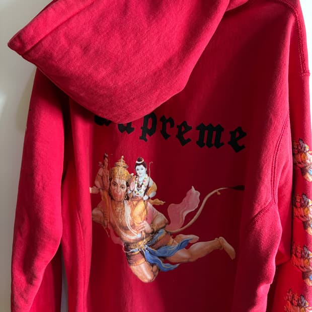 슈프림 하누만 후드