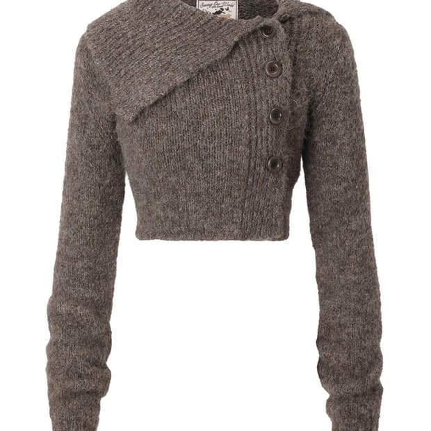 (새상품/택o)쓰리타임즈 almond cardigan