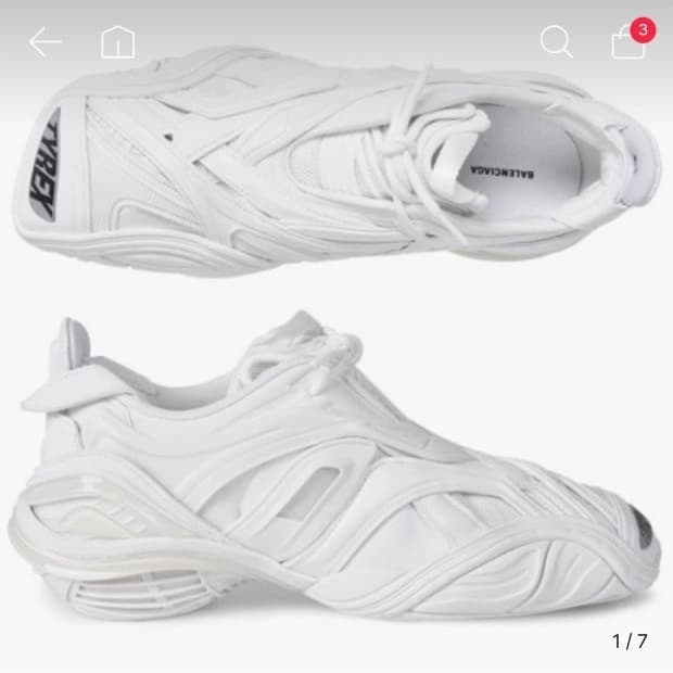 (구매) 발렌시아가 타이렉스 화이트 45