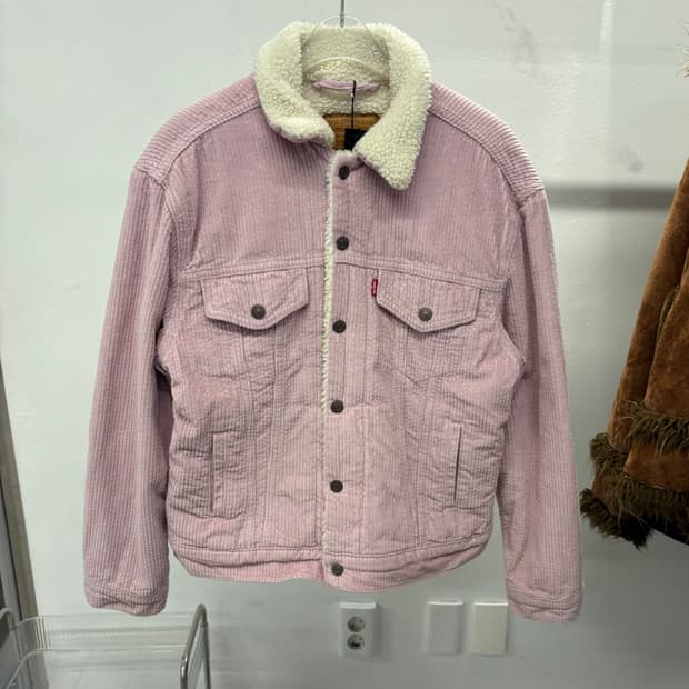 Levi’s pink corduroy jacket