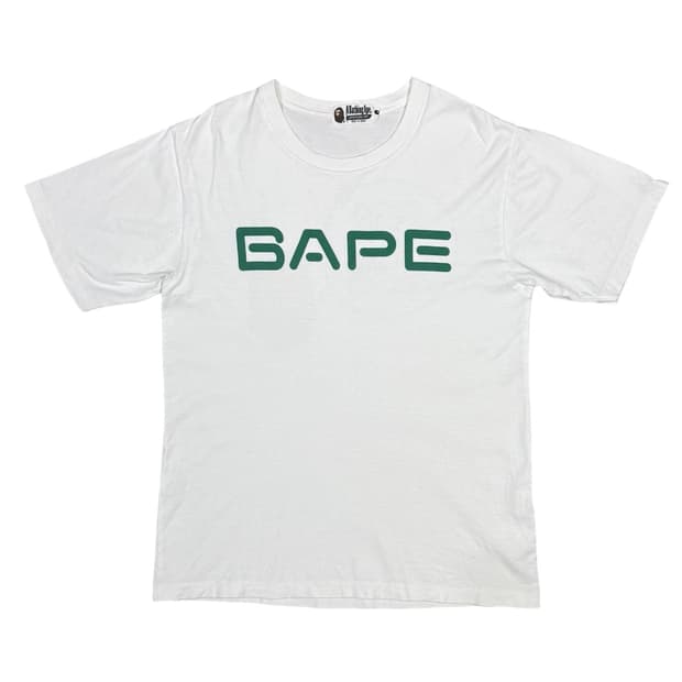 베이프 go ape og로고 반팔 티셔츠