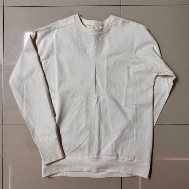 11 by 보리스 비잔 사베리 맨투맨 화이트 M