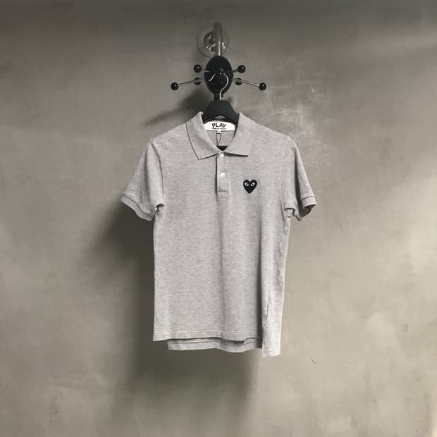 꼼데가르송 PK 반팔 카라티 그레이 S(W)