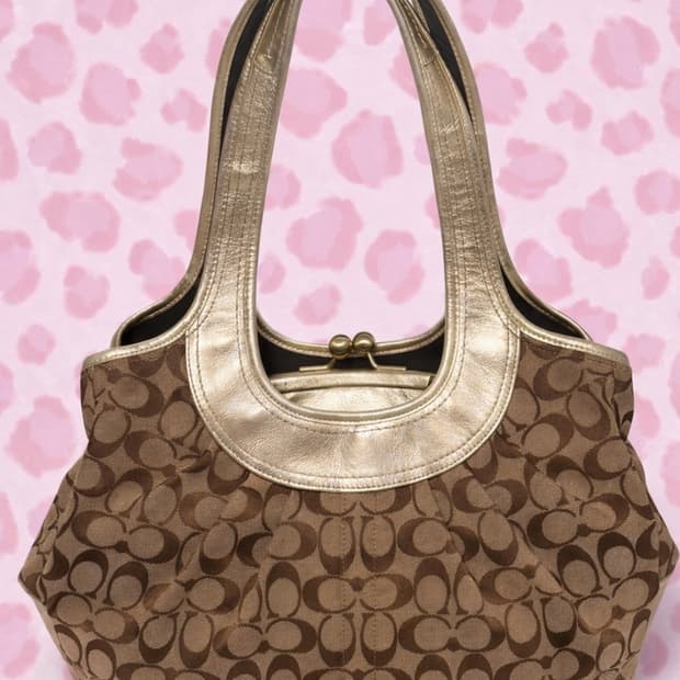 코치 갸루 숄더백