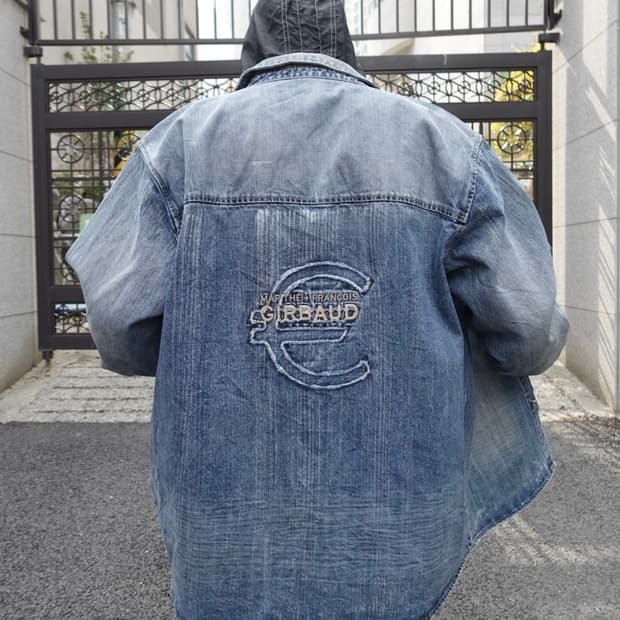 90s 마리떼 프랑소와 저버 데님 커버올 자켓