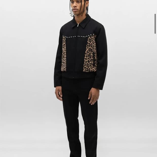 엔다미로혼 레오파드 자켓 알-타입 2사이즈 팝니다