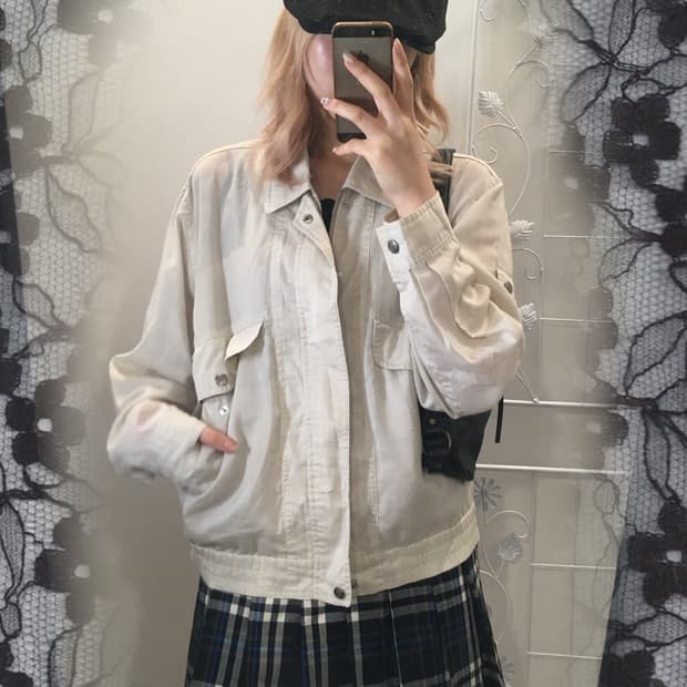jpn vintage ivory London blouson 