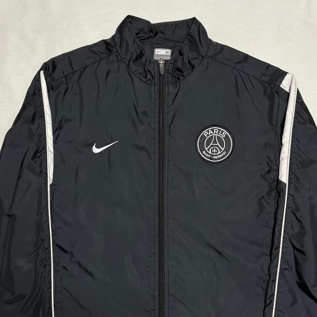 M 나이키 파리 생제르맹 블랙 바람막이