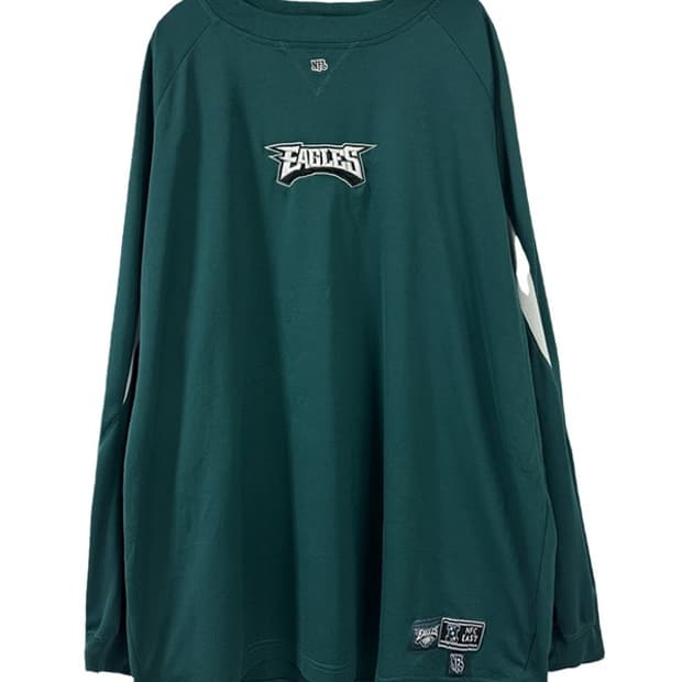 [XL] NFL 이글스 오버핏 롱슬리브 그린