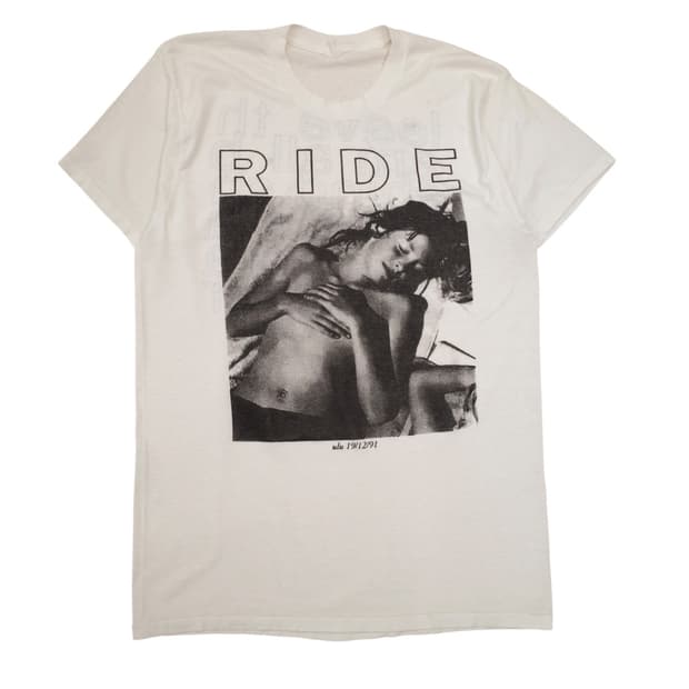 90‘s 라이드 빈티지 밴드 티셔츠