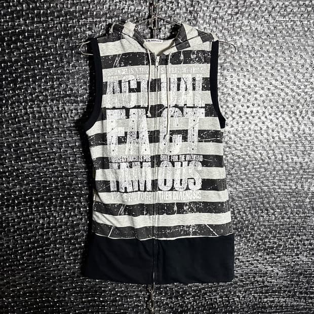 Lalatasty 스트라이프 슬리브리스