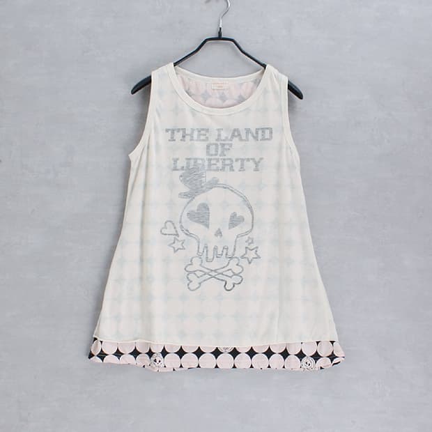 chiefly made of "TINKS" _ sleeveless