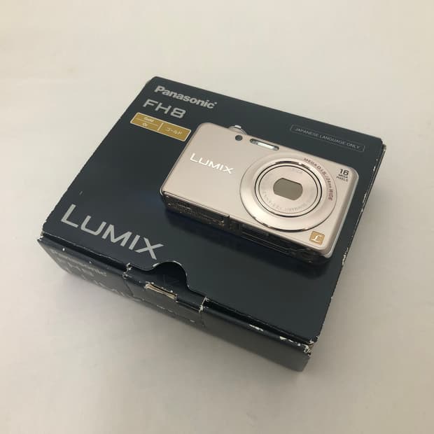 (신품급, 박스셋) 파나소닉 루믹스 Lumix DMC-FH8 빈티지 디카