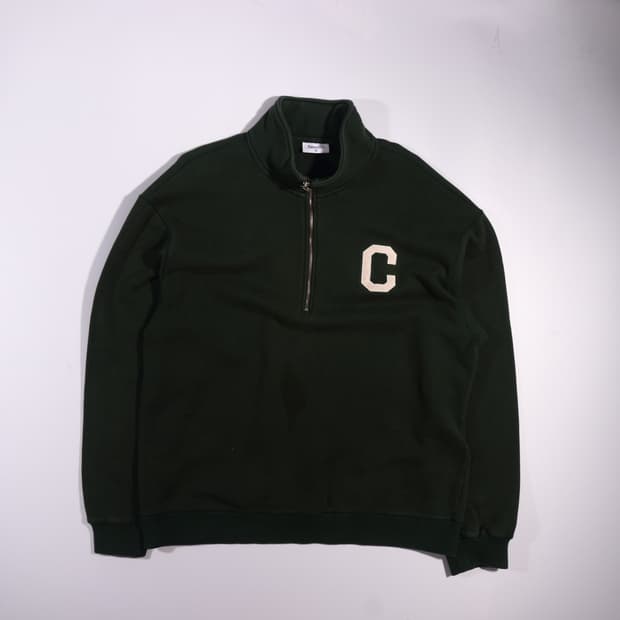 커버낫 반집업 맨투맨 B682