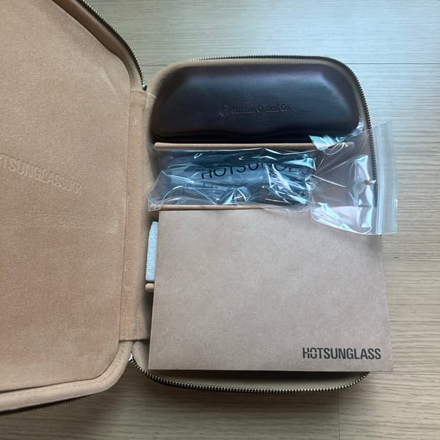 하만옵티컬 월리스44 브라운  새상품