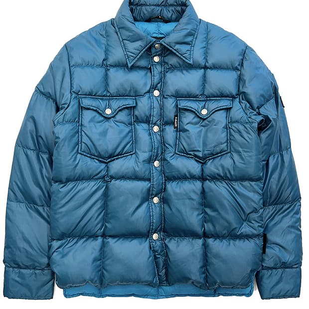 쇼트 웨스턴 셔츠 패딩