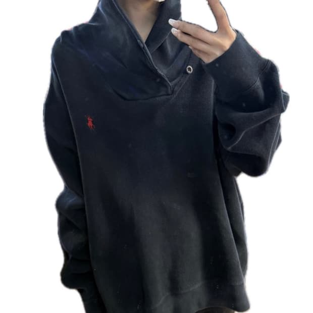 폴로 하이넥 맨투맨