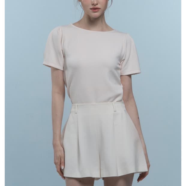 구함)퍼제인 Souffle Boatneck Puff T-Shirt