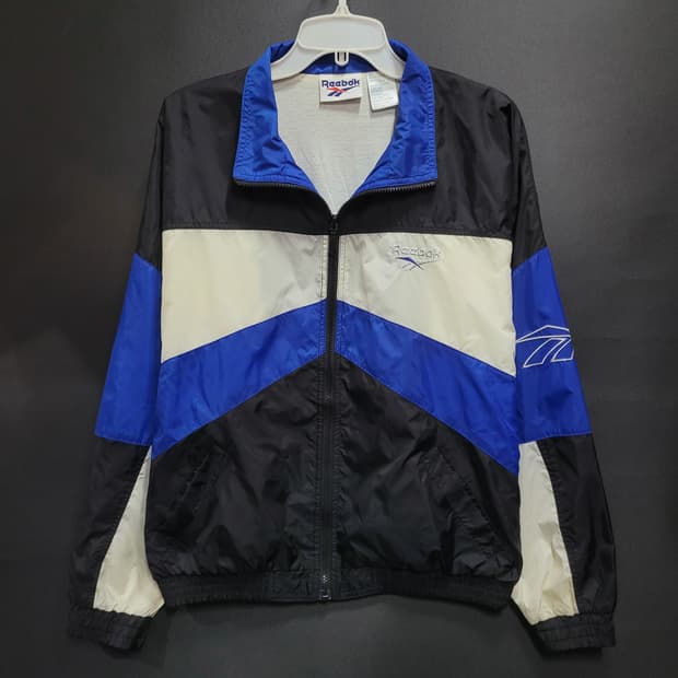 Reebok 리복 올드스쿨 90s 바람막이 집업 자켓 