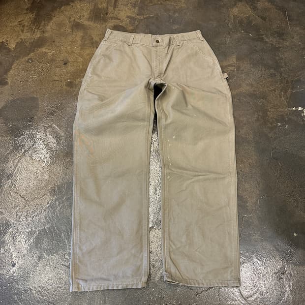Carhartt 칼하트 오리지널 덩가리핏 싱글니 워크팬츠 36x32
