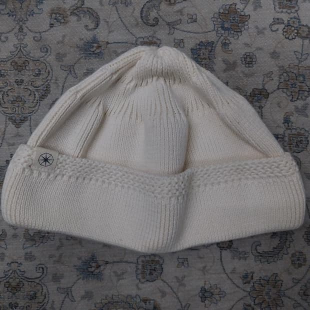 (새상품) 라모랭 크림색 숏비니 2사이즈