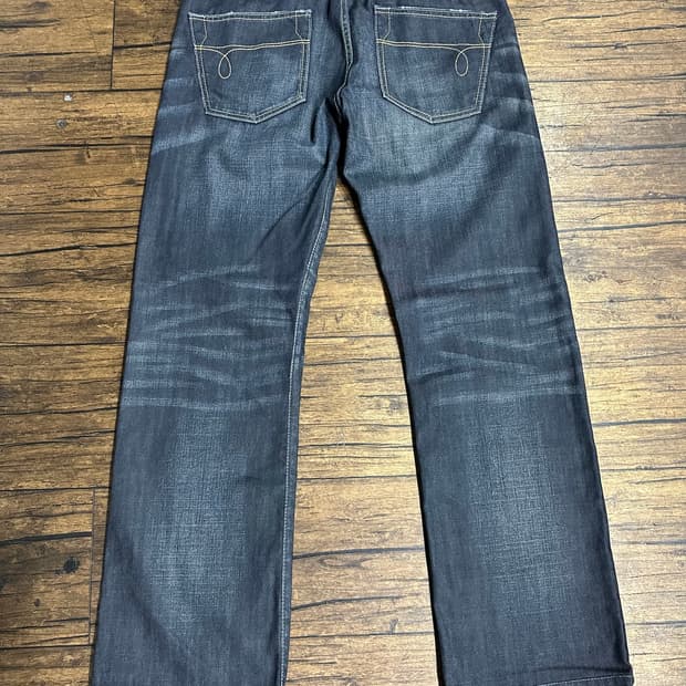 캘빈클라인진 Calvin Klein Jeans 다크그레이워싱 팬츠 32