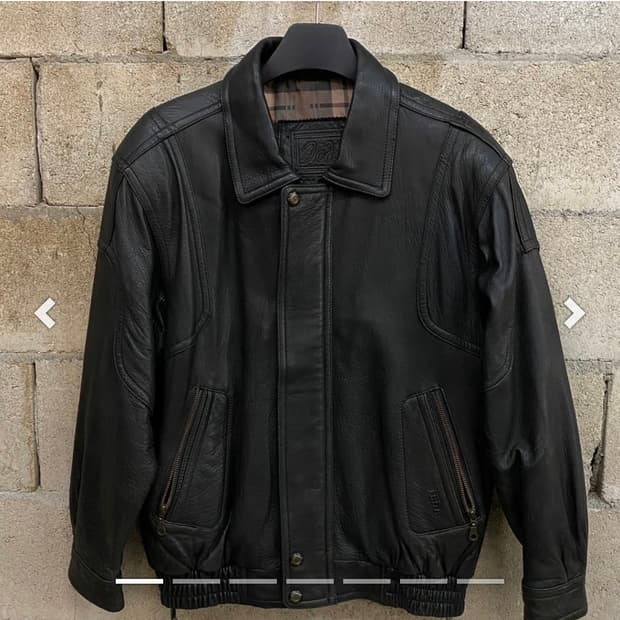 빈티지 제다 레더 자켓