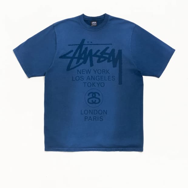 스투시 WORLD TOUR TEE M (택포)