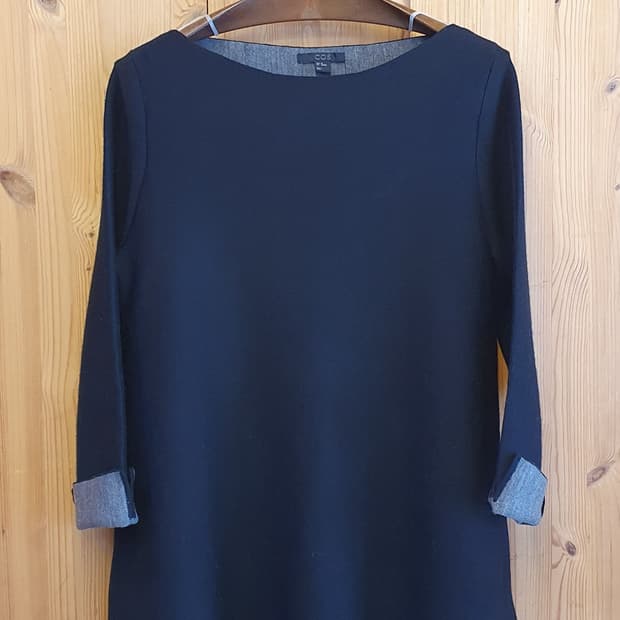 55.COS 울 와이드라운드 니트