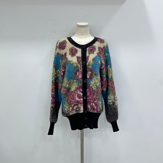 겐조 모헤어 가디건