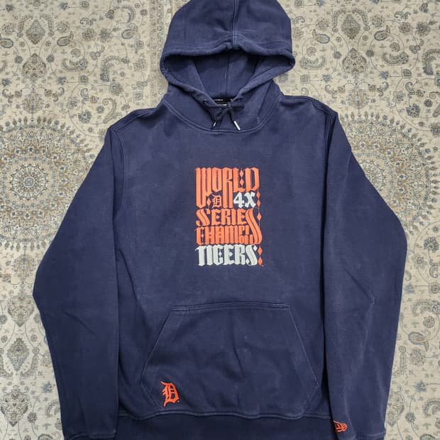 뉴에라 월드시리즈 디트로이트 타이거즈 후드티 M
