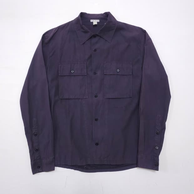 스톤아일랜드 멀티포켓 셔츠 퍼플