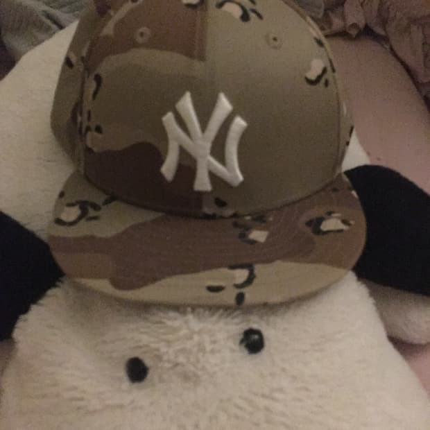 MLB 뉴욕 양키스 베이직 피티드캡 식스데이 카모 커스텀