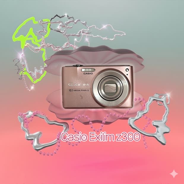 풀셋!) 카시오 엑슬림 z300 핑크 casio exilim