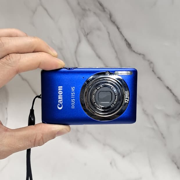 캐논 익서스 Canon IXUS 115 HS 블루 빈티지 디카