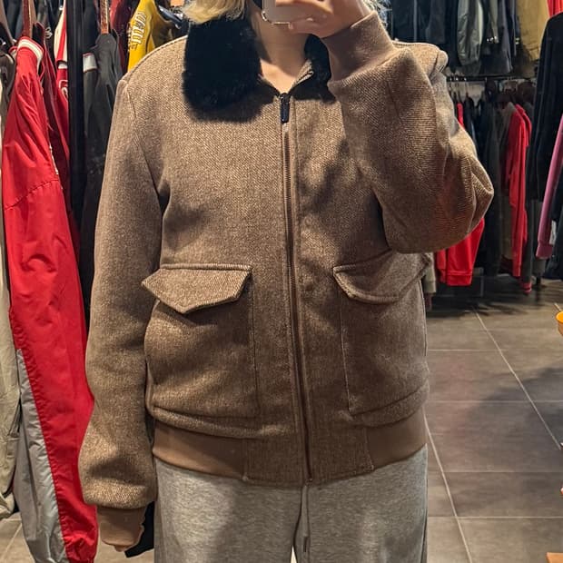 [NO.9] VTG 울 봄버 자켓