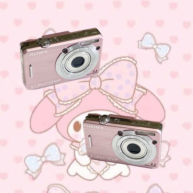 Sony Cyber-shot DSC-W55딸기우유 디카