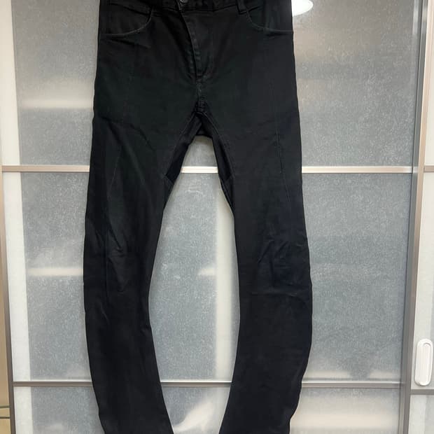 보리스비잔사베리 블랙데님 팬츠