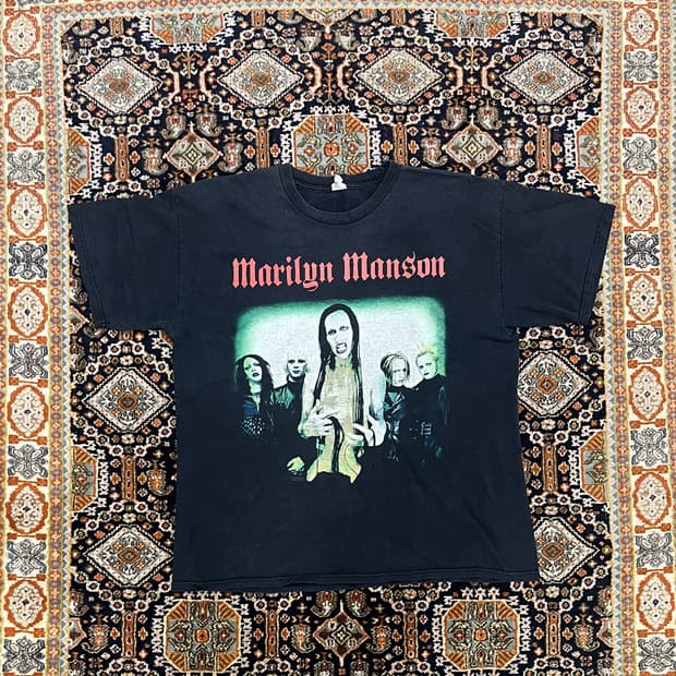 Vintage Band T Marilyn Manson