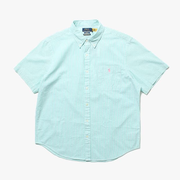  (새상품) POLO "Green Stripe Shirts"