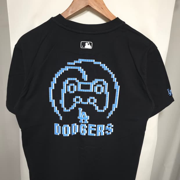 Mlb La다저스 블랙 백프린팅 반팔티 XS ✨️정품✨️