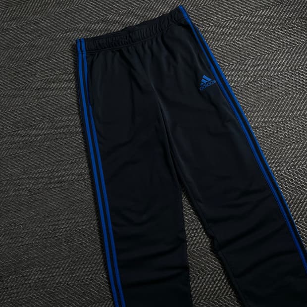 00s 아디다스 올드스쿨 그레이 블루 트랙 팬츠y 4156