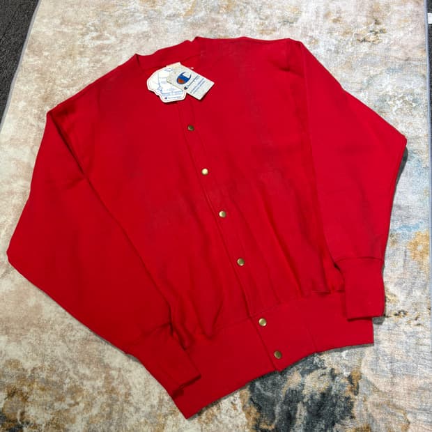 챔피온 일제빈티지 봄버 가디건 새상품