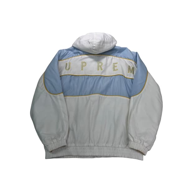 105 슈프림 19FW 스포츠 파이핑 푸퍼 자켓