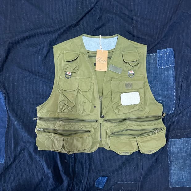 A.Blue Garments 피싱 베스트 L