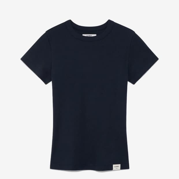 s) 글로니 G CLASSIC FITTED TEE (NAVY)