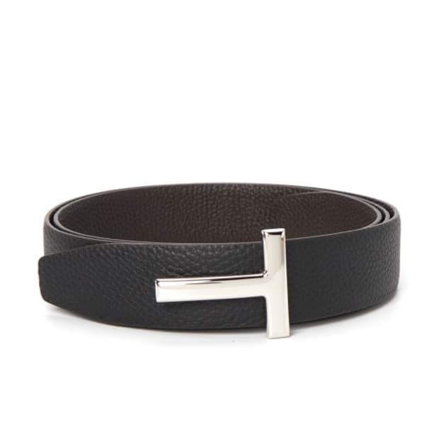 리버시블 카프 레더 벨트