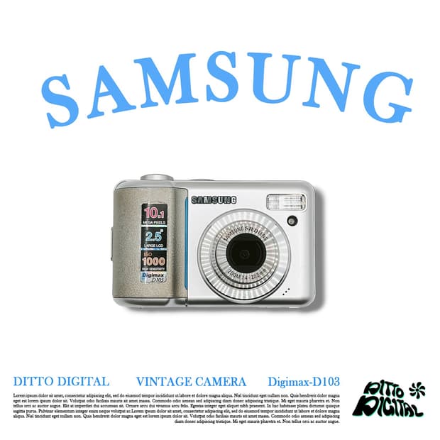 Samsung Digimax D103디카