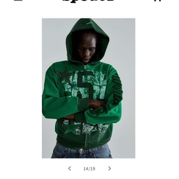 Sp5der hoodie M